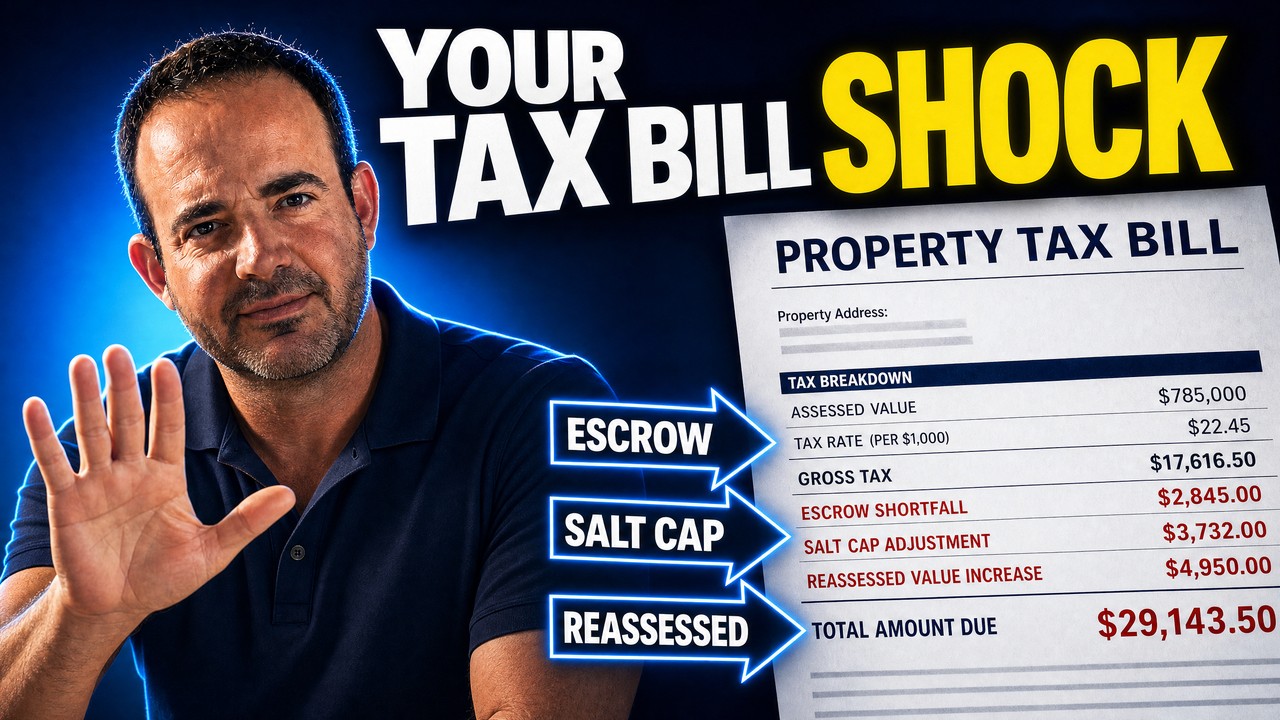 Property Taxes Can Wreck Your Budget 3 Ways (Escrow Shock, the SALT Cap, Reassessment)